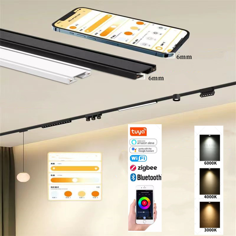 Outdoor Lighting Track - Smart Home Tuya Dimming 6MM Ultra-Thin