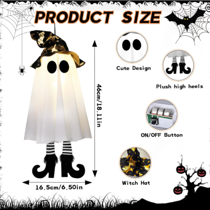 1/3pcs Halloween LED Light Up  - Outdoor Lighting Effects recension och pris