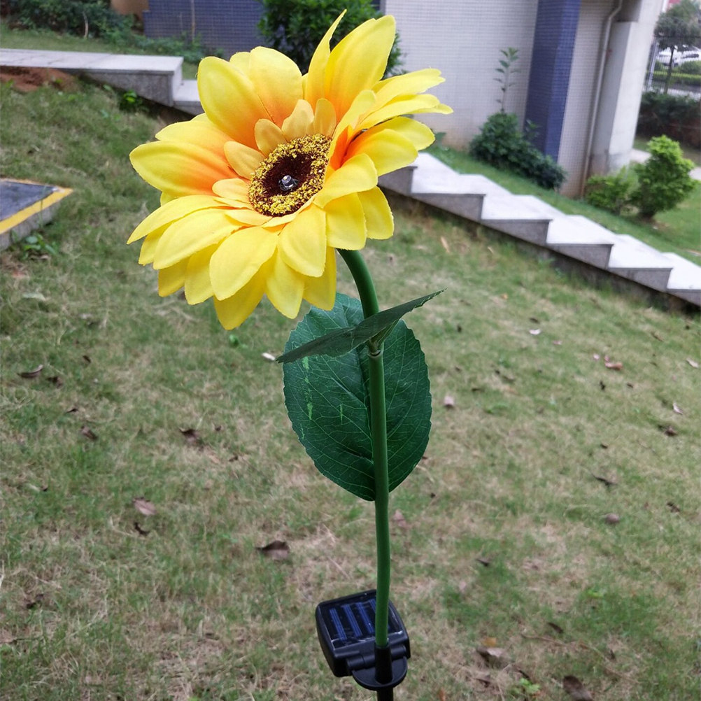 Solar LED Sunflower Garden Lig - Outdoor Lighting Pathway recension och pris