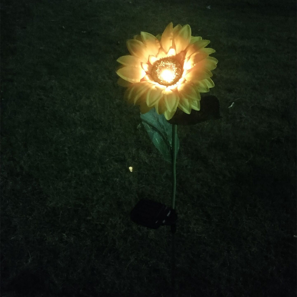 Solar LED Sunflower Garden Lig - Outdoor Lighting Pathway recension och pris