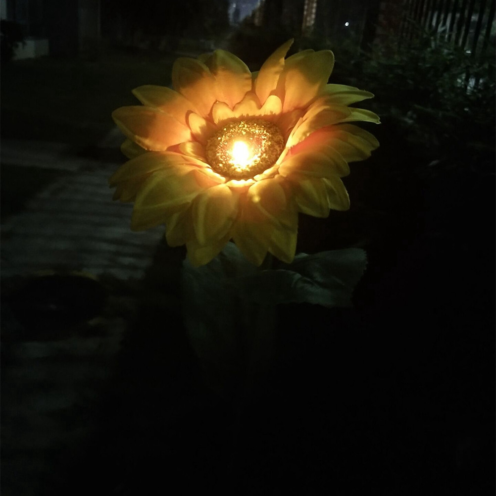 Solar LED Sunflower Garden Lig - Outdoor Lighting Pathway recension och pris