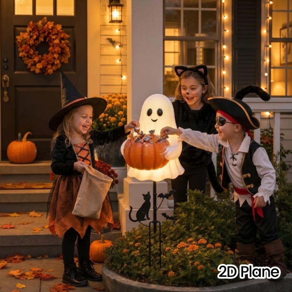 Halloween Ghost Candy Holder D - Outdoor Lighting Effects recension och pris