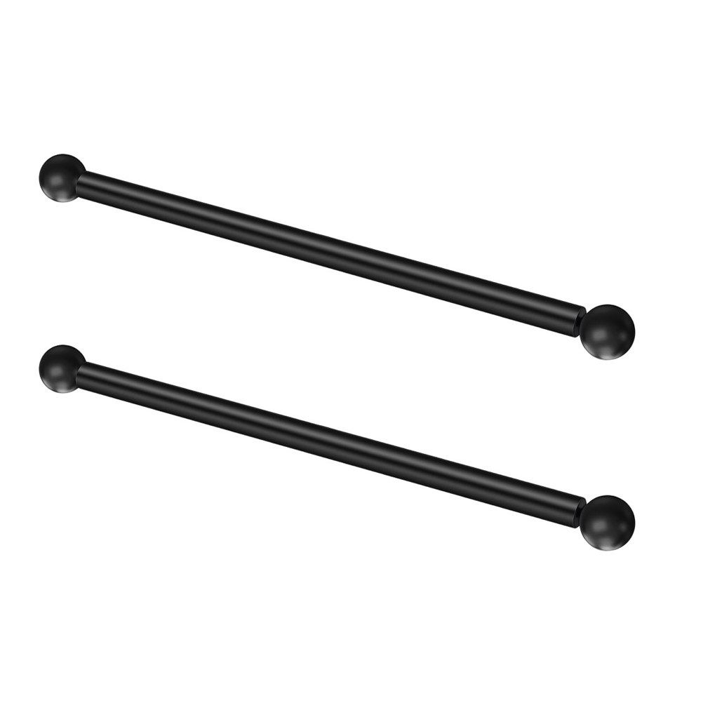 2Pcs Outdoor Lamp Post Cross A - Outdoor Lighting Black recension och pris