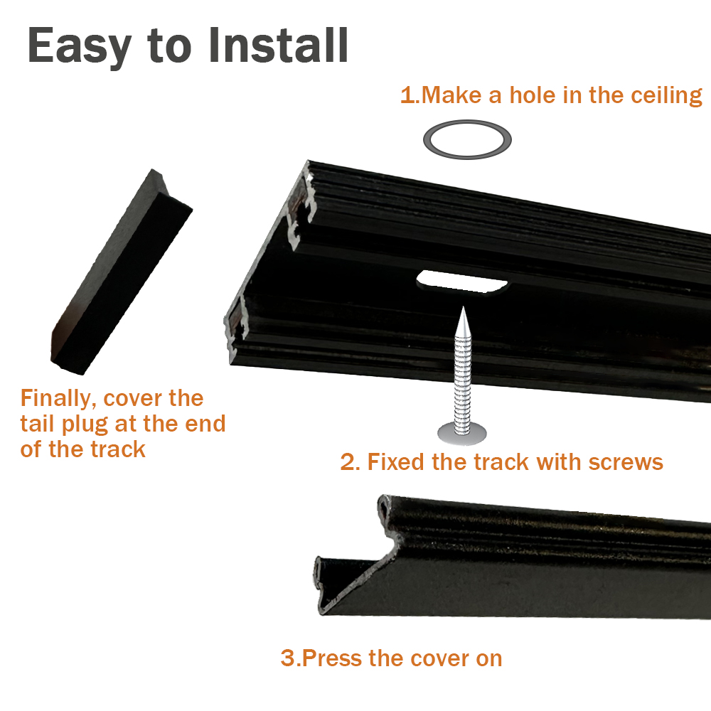 UT-Pro Series Magnetic Track L - Outdoor Lighting Track recension och pris