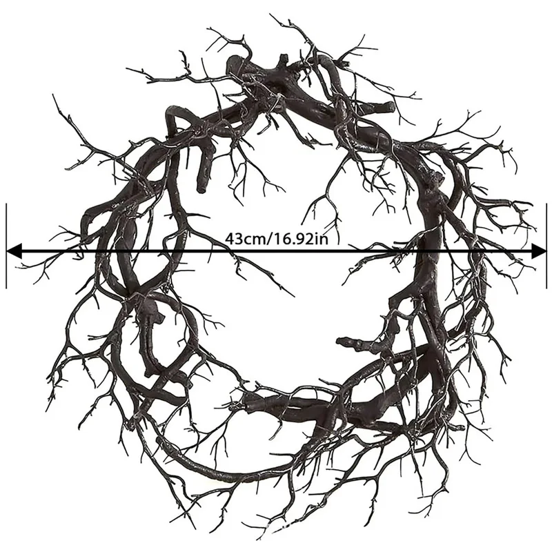 Halloween Decoration Wreath De - Outdoor Lighting Effects recension och pris