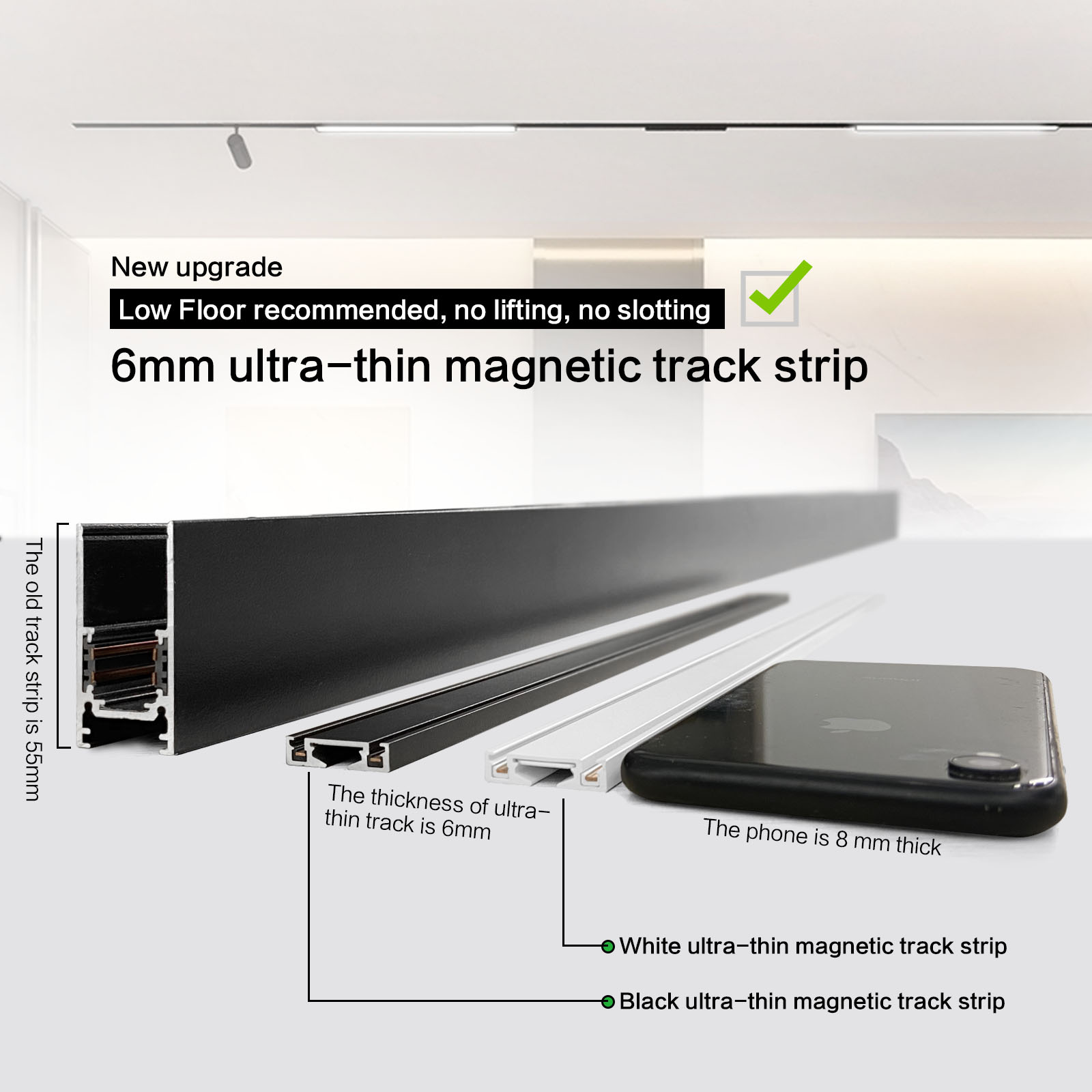 ST1 Series 3CCT Black White Ul - Outdoor Lighting Track recension och pris