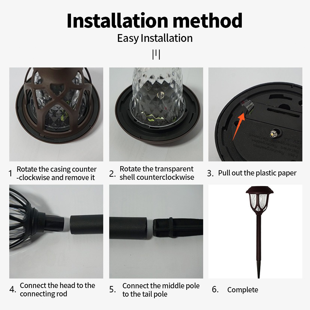 LED Solar Courtyard Lamp Outdo - Outdoor Lighting Effects recension och pris