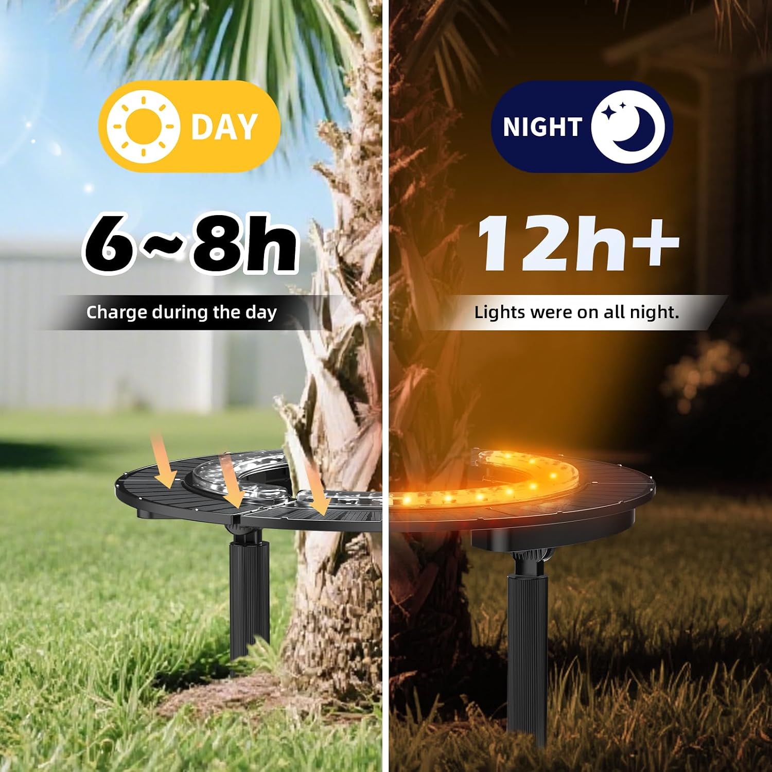 Solar Palm Tree Light Wireless - Outdoor Lighting Wireless recension och pris