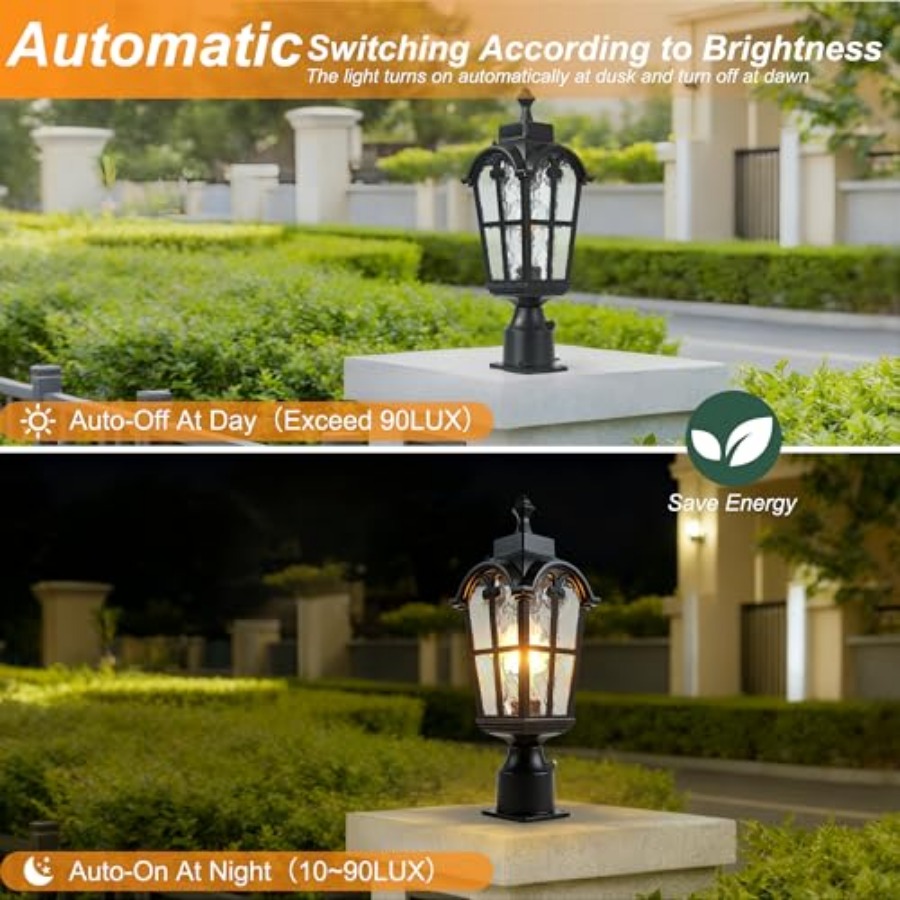 Sensor Outdoor Post Lights Wat - Outdoor Lighting Waterproof recension och pris