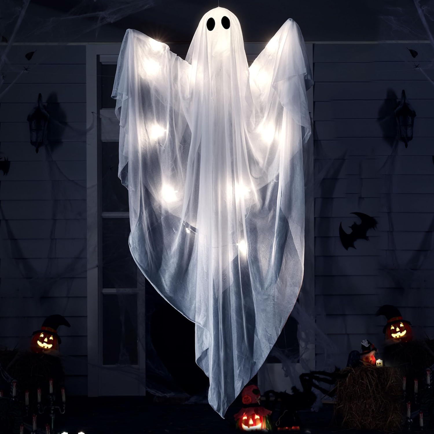 Halloween Hanging Light up Gho - Outdoor Lighting Effects recension och pris