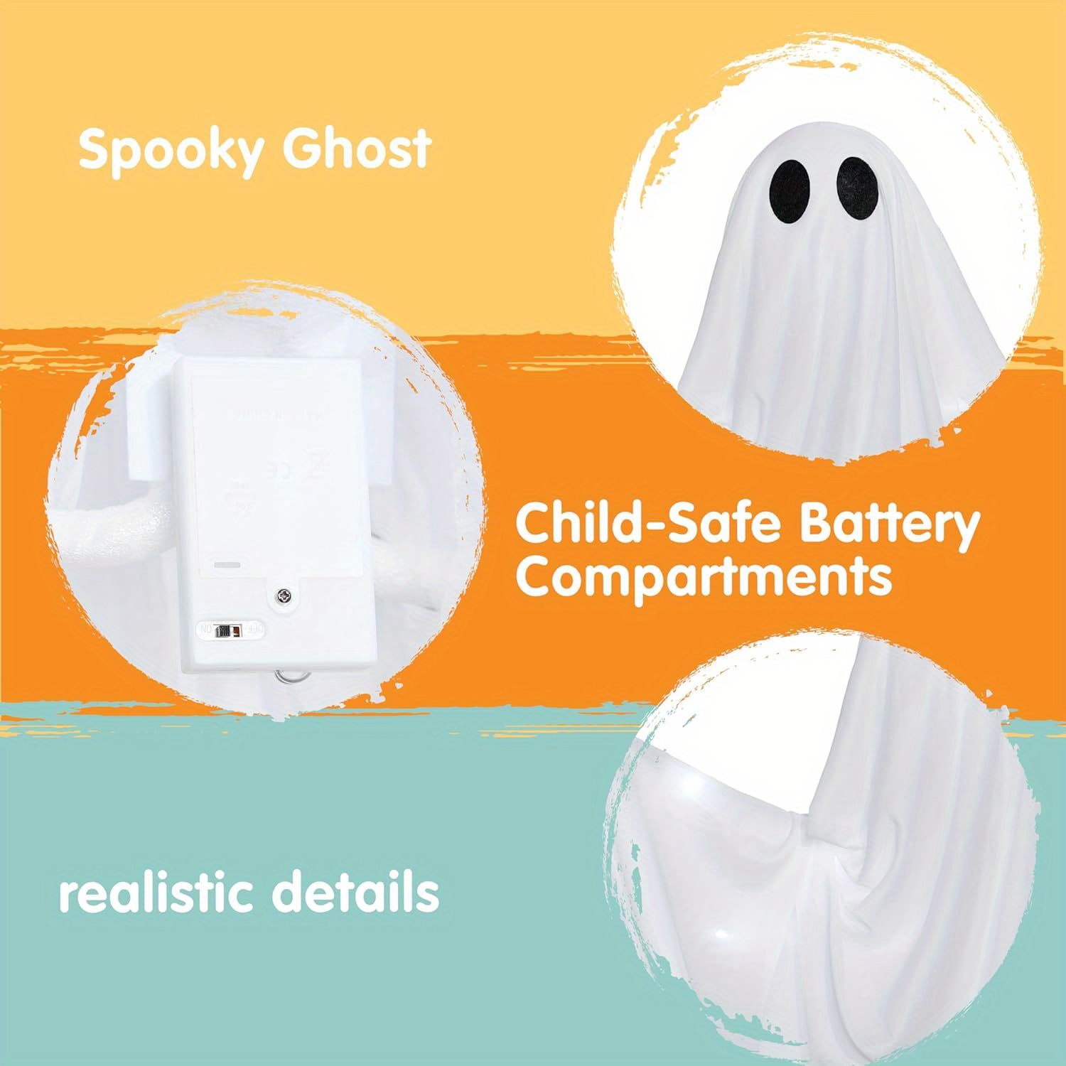 Halloween Hanging Light up Gho - Outdoor Lighting Effects recension och pris