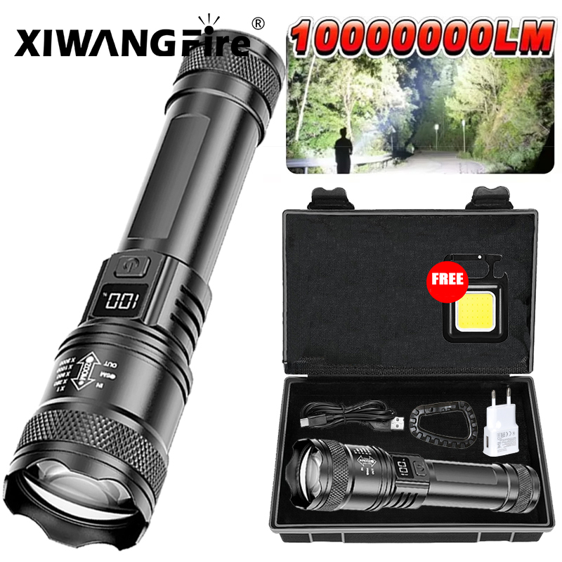 Ultra Bright LED Flashlight 20 - Outdoor Lighting Black recension och pris