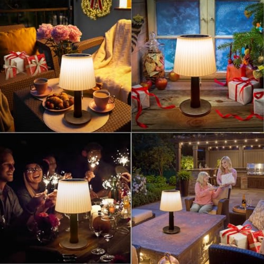Solar Table Lamps Outdoor Indo - Outdoor Lighting Waterproof recension och pris