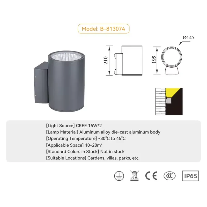 Original Wholesale Boundary Wa - Outdoor Lighting Waterproof recension och pris