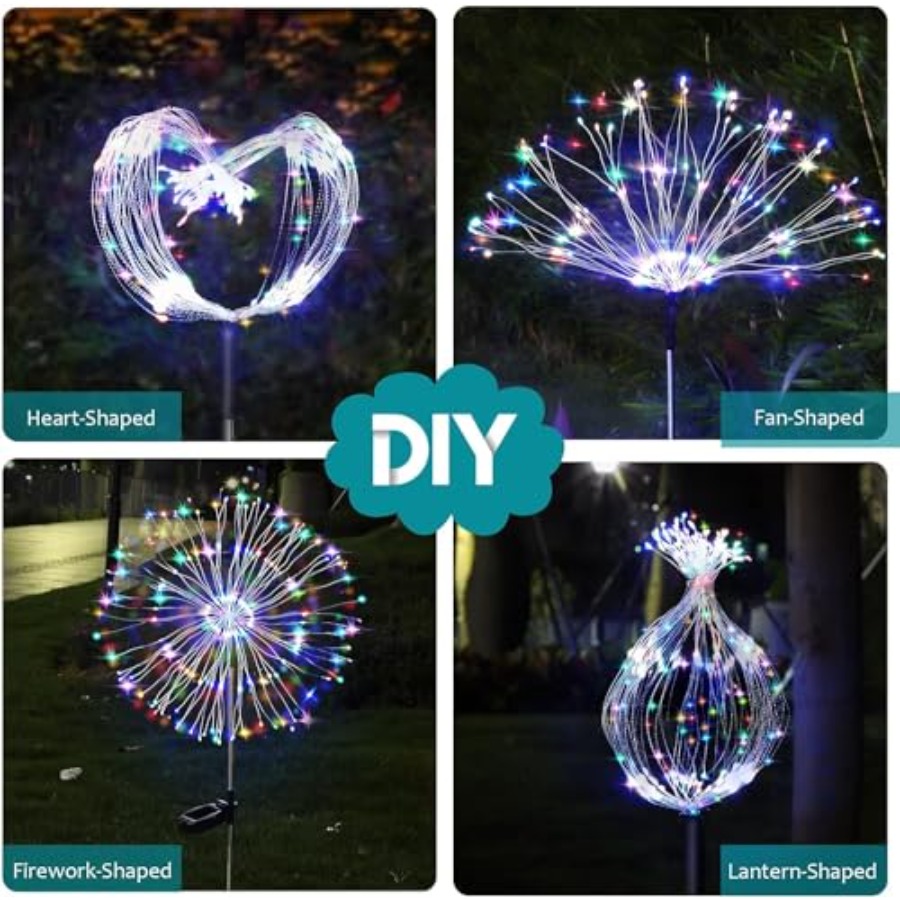 Solar Firework Lights, Lightin - Outdoor Lighting Pathway recension och pris