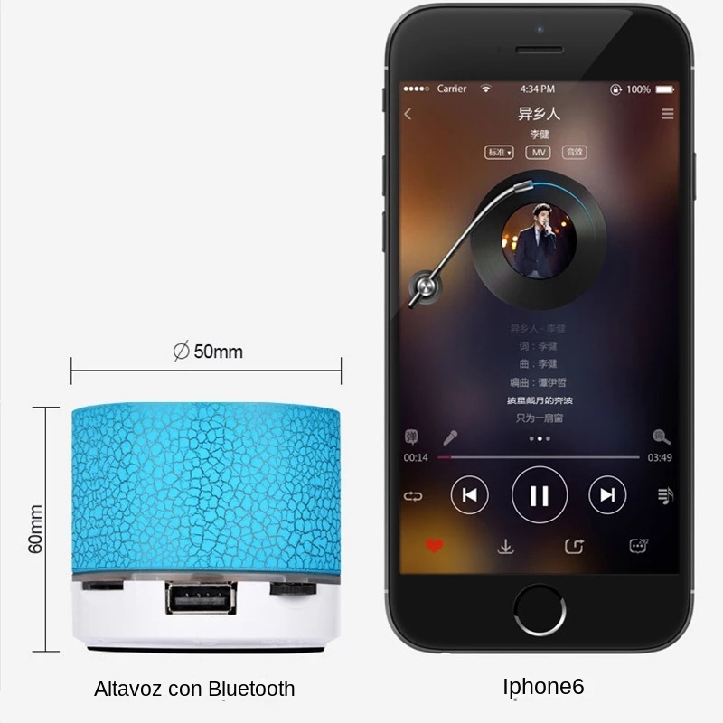 Wireless Bluetooth Speaker LED - Outdoor Lighting Wireless recension och pris